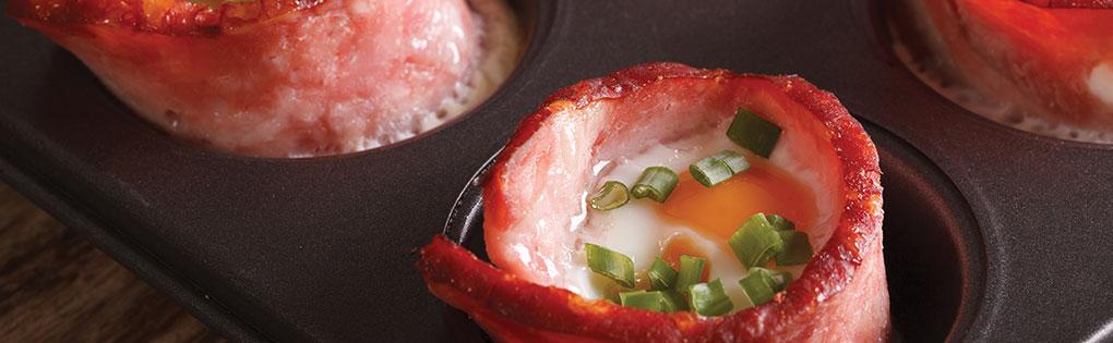 BACON & EGG CUPS BACON & EGG CUPS