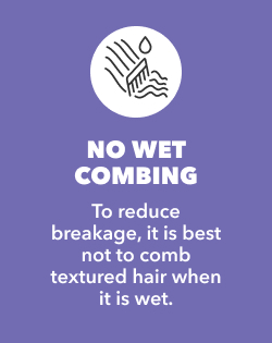 NO WET COMBING