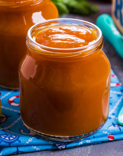 SWEET POTATO, CARROT AND BROCCOLI PUREE