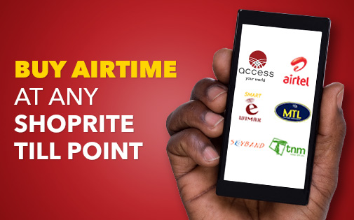 BUY AIRTIME AT ANY SHOPRITE TILL POINT