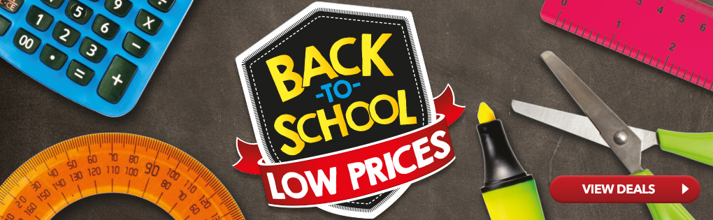 BACK TO SCHOOL LOW PRICES