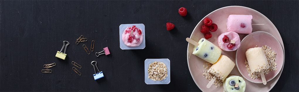 FROZEN YOGHURT POPSICLES FROZEN YOGHURT POPSICLES