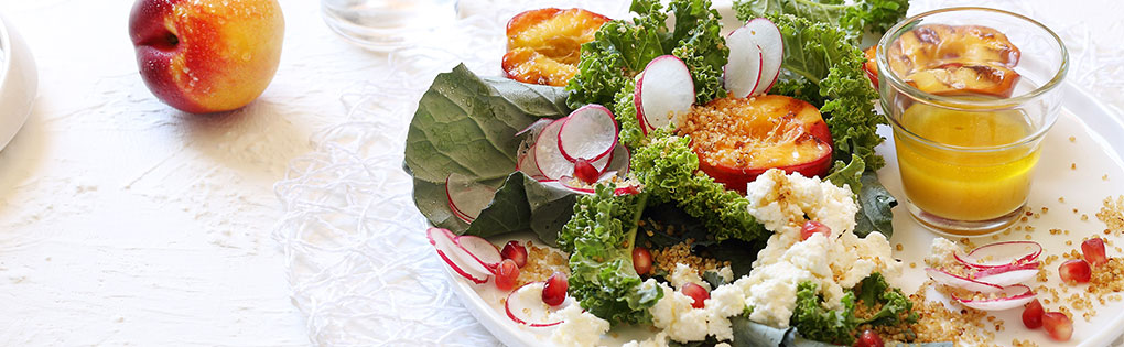 KALE AND BROCCOLI SUMMER SALAD