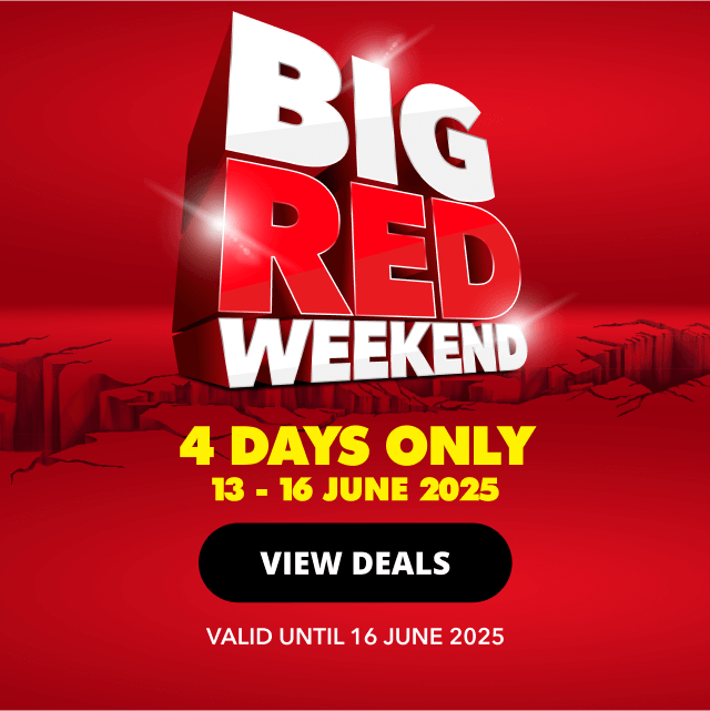 Experience Big Red Weekend deals at Shoprite! Enjoy unbeatable prices on your favourite products and discover amazing deals.