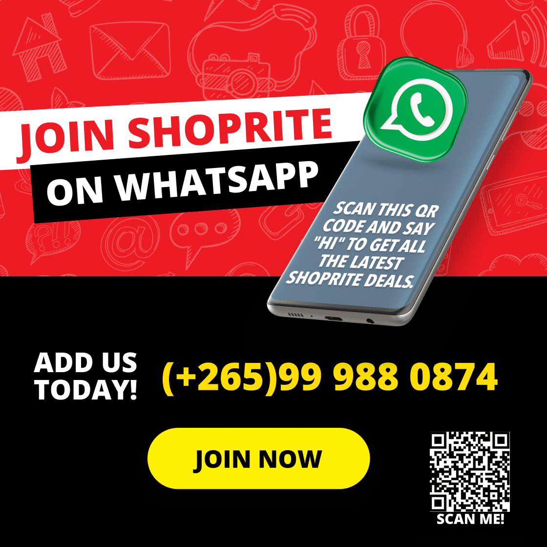 Join Shoprite on Whatsapp